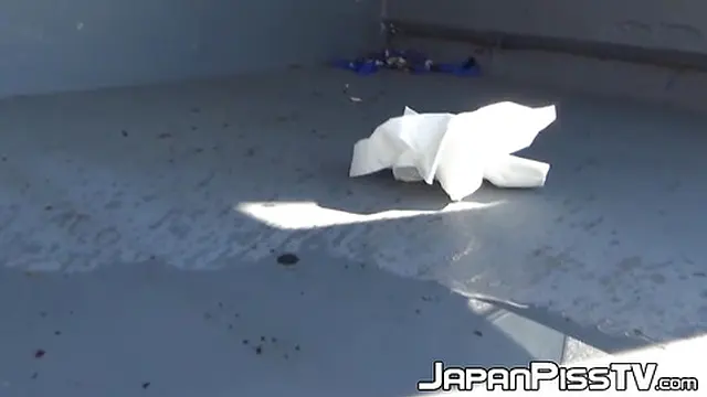 Public restroom seek and serviced