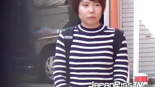 Her soft fur gets drenched in the warm flow of liquid joy