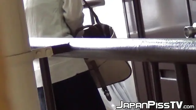 Japanese girls caught urinating in public streets