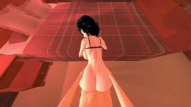 Fubuki enjoys our vacation spot &mdash;  so I can pleasure her