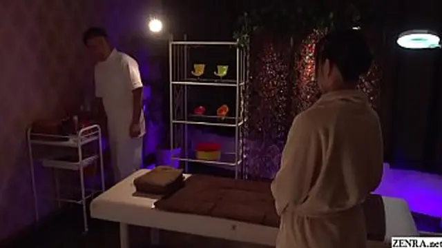 Cheating Wife Shows Big Butt🍑 Oil Massage Scene Subtitles