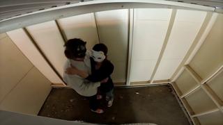 Pervert fucks in the garage on a work break